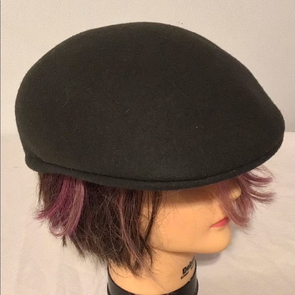 VINTAGE Huckel Hat Bora Cabbie Newsboy Cap Wool - Picture 1 of 13